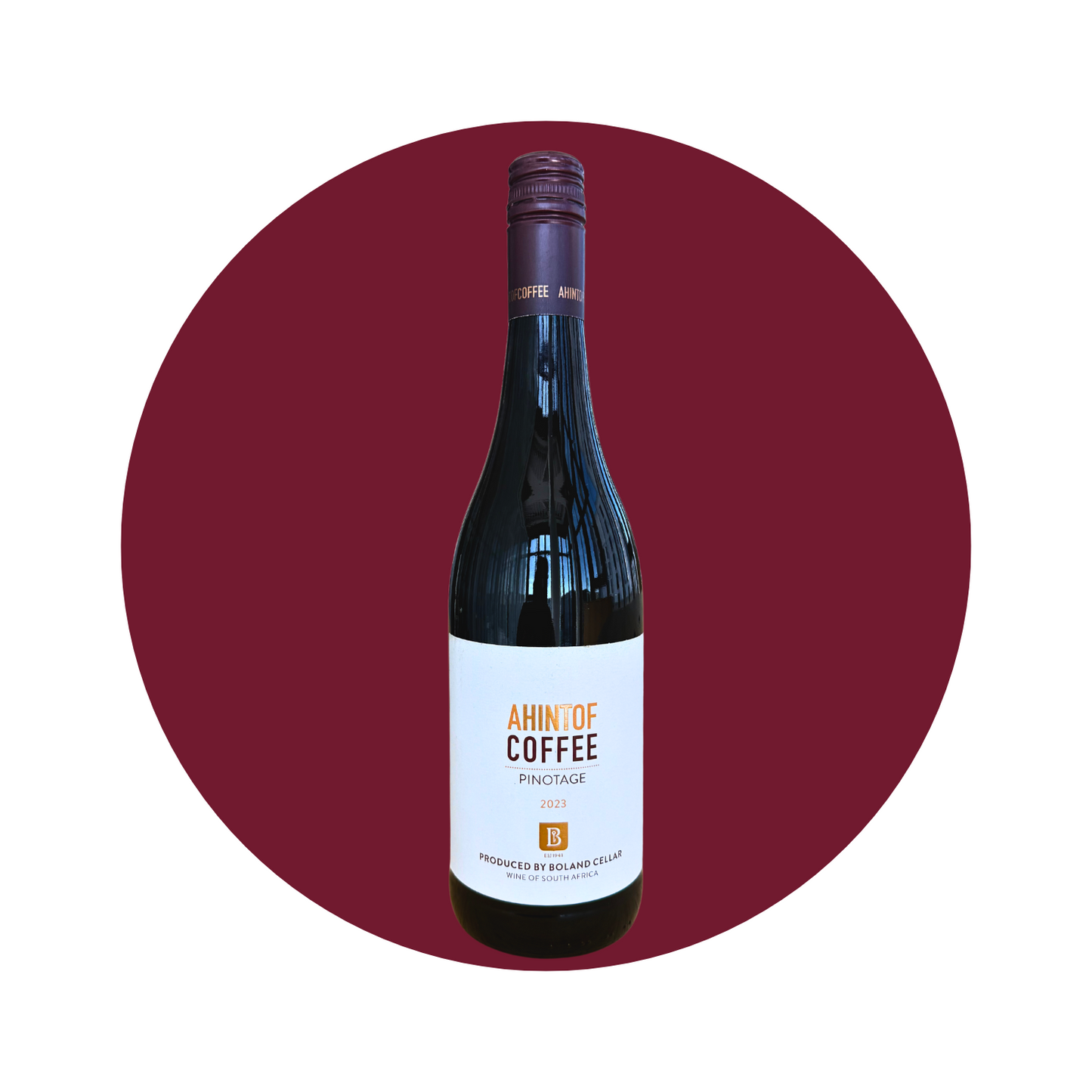 Boland Cellar 'A hint of coffee Pinotage' 2023 - PROMO 11+1