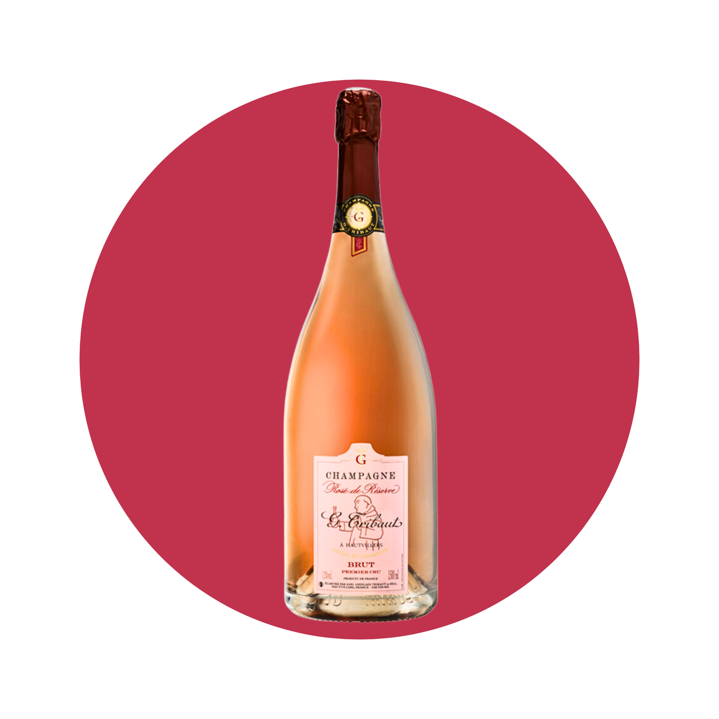 Champagne G. Tribaut, Rosé de Réserve Brut Magnum (1,5L)